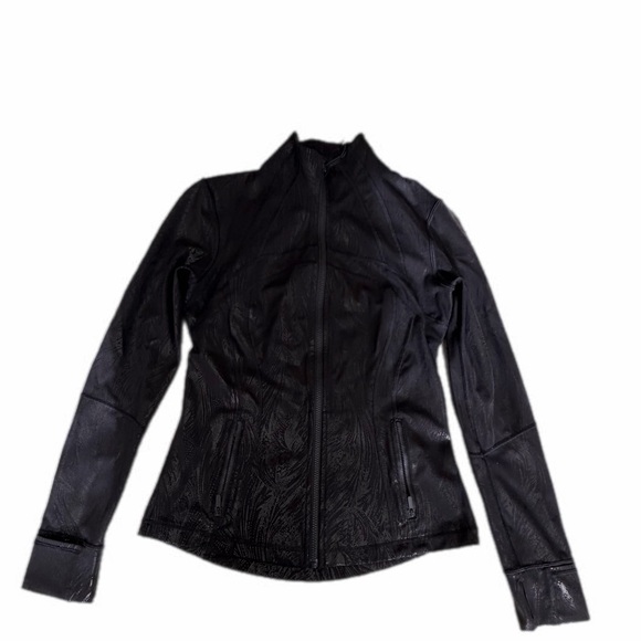 lululemon athletica Define Jacket *Shine - Black size 8 like new - Picture 7 of 15